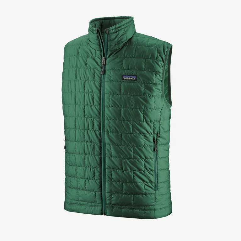 Fishing tackle container-Patagonia Men's Nano Puff® Vest - Conifer Green