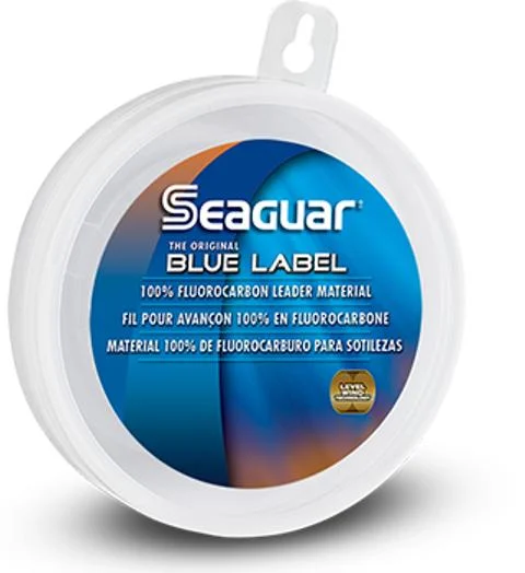 Fishing bait bucket insulated-Seaguar Original Blue Label 100% Fluorocarbon Leader Coils