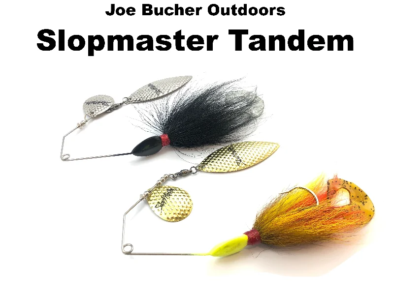 Fishing hook offset-Joe Bucher Outdoors Slopmaster Tandem