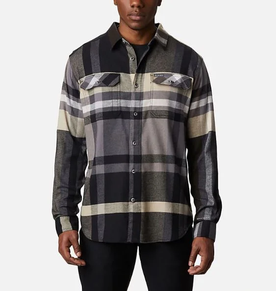 Fishing line smooth-Men's Flare Gun Stretch Flannel Shirt