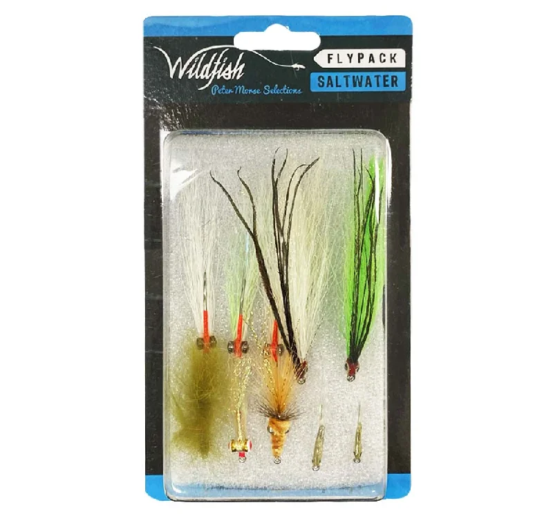 Fishing bait injector-Gillies Wildfish Saltwater Fly Pack