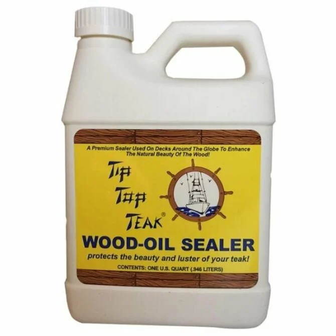 Fishing bait container-Tip Top Teak - Wood Oil Sealer