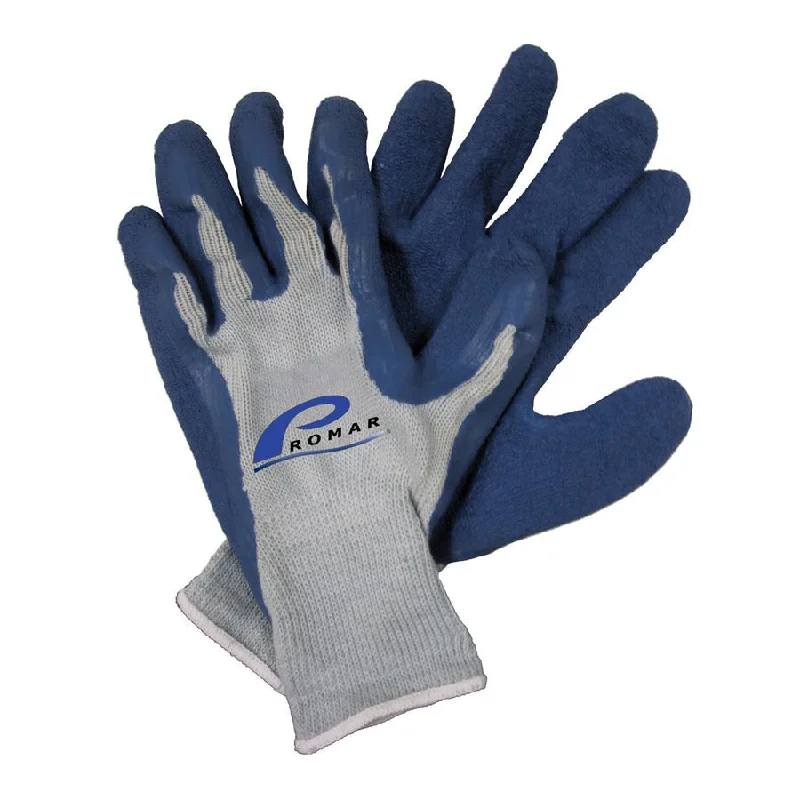 Fishing bait casting net-Latex Grip Gloves - (X-Large)