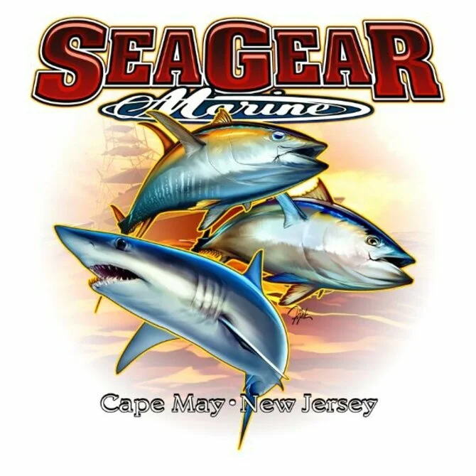 Fishing line floating-Sea Gear - 3 Fish Sticker