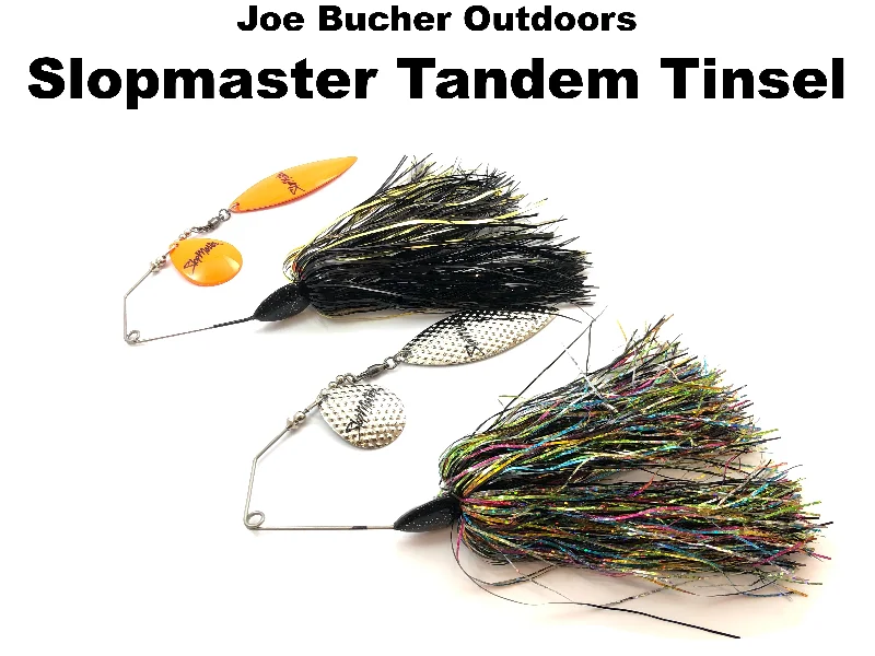 Fishing rod clip-Joe Bucher Outdoors Slopmaster Tandem Tinsel