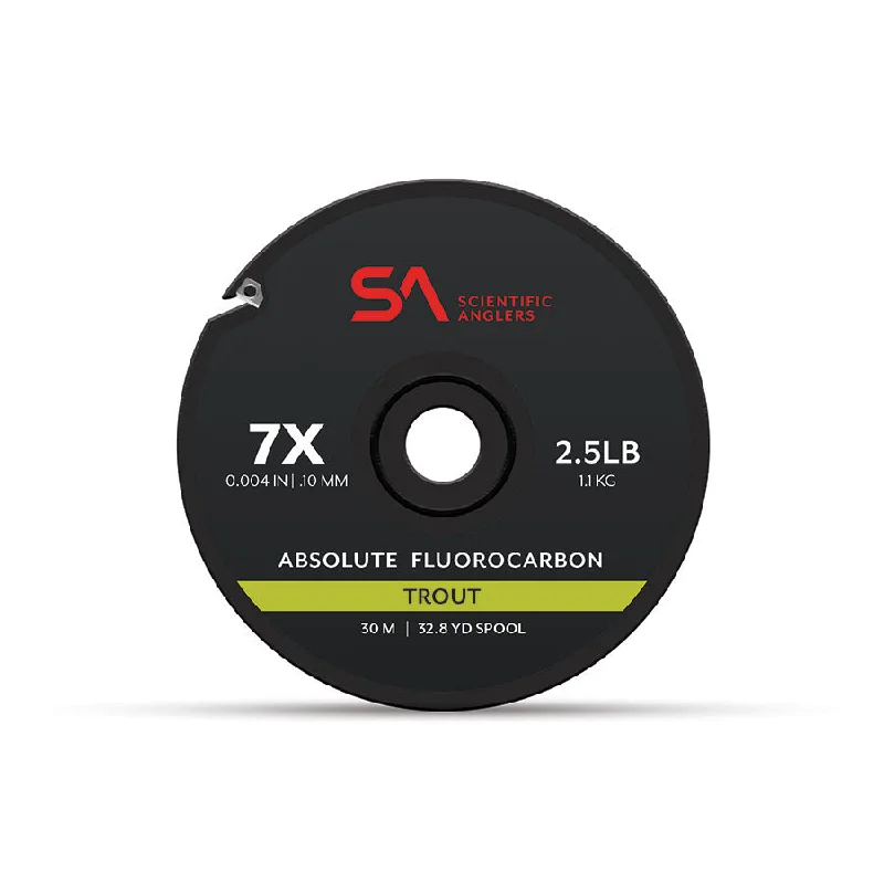 Fishing reel durable-SA Absolute Trout Fluorocarbon Tippet,