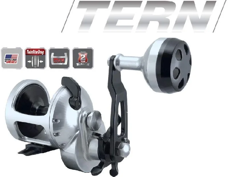 Fishing hook live bait-Accurate TX-400L Tern 4.7:1 Lefty Star Drag Reel