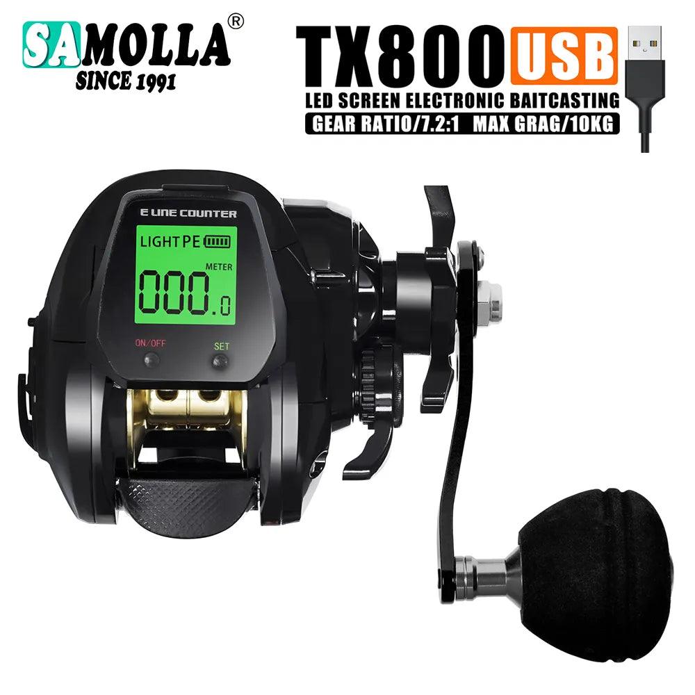 Fishing hook display-SAMOLLA Electronic Fishing Reel - The Future of Fishing