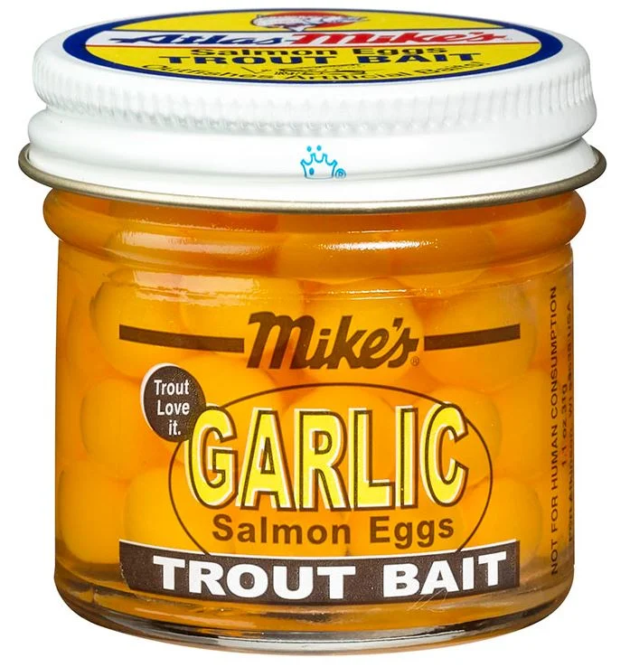 Fishing hook single-Mike's Garlic Salmon Eggs