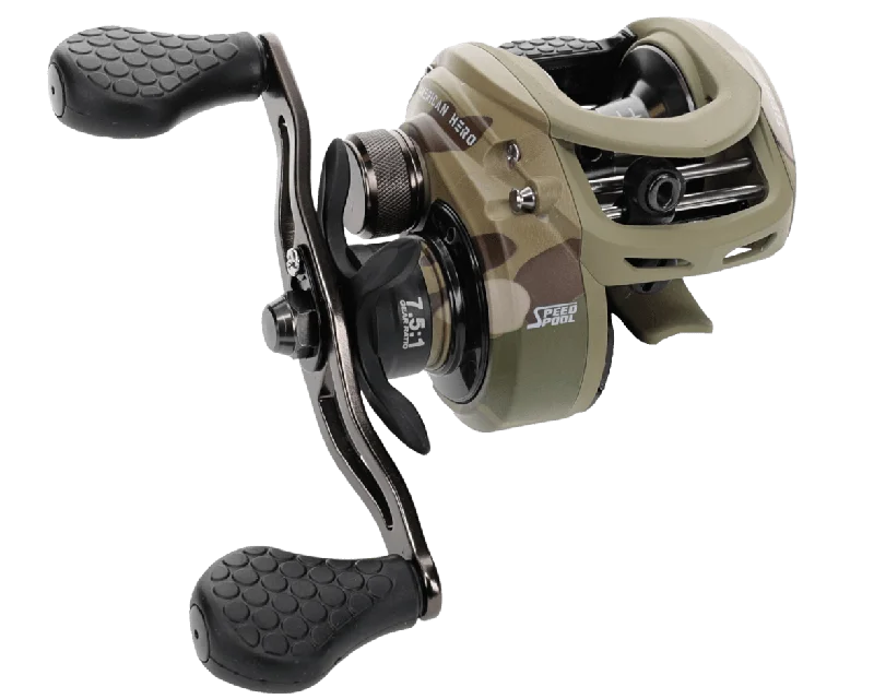 Fishing hook offset-Lew's - American Hero Tier 1 Baitcast Reel