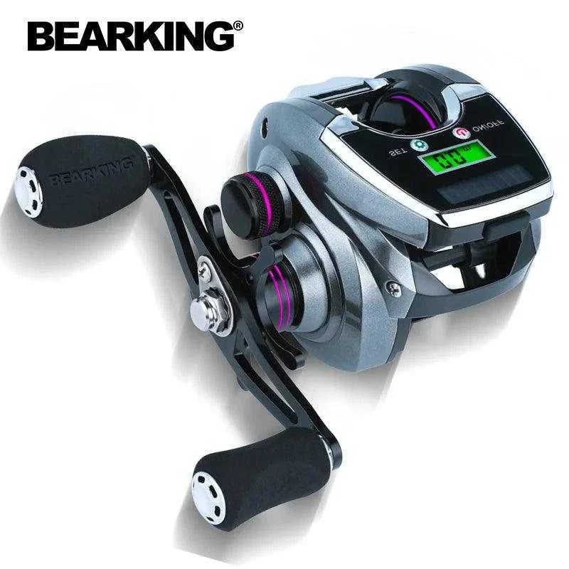 Fishing bait live well-Bearking SX Digital Counter Baitcast Reel Cast Smart & Precise