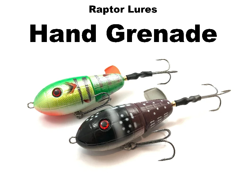 Fishing rod premium-Raptor Lures Hand Grenade