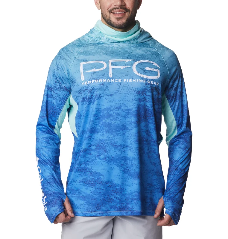 Fishing bait feeder-Men's PFG Super Terminal Tackle Vent Hoodie