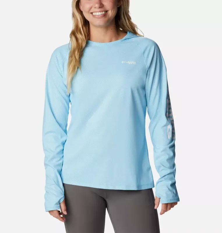 Fishing rod lightweight travel-Women's PFG Tidal Deflector Hoodie