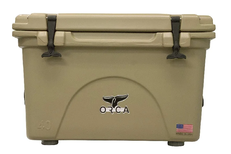 Fishing hook display-ORCA ORCT040 40qt Tan Cooler