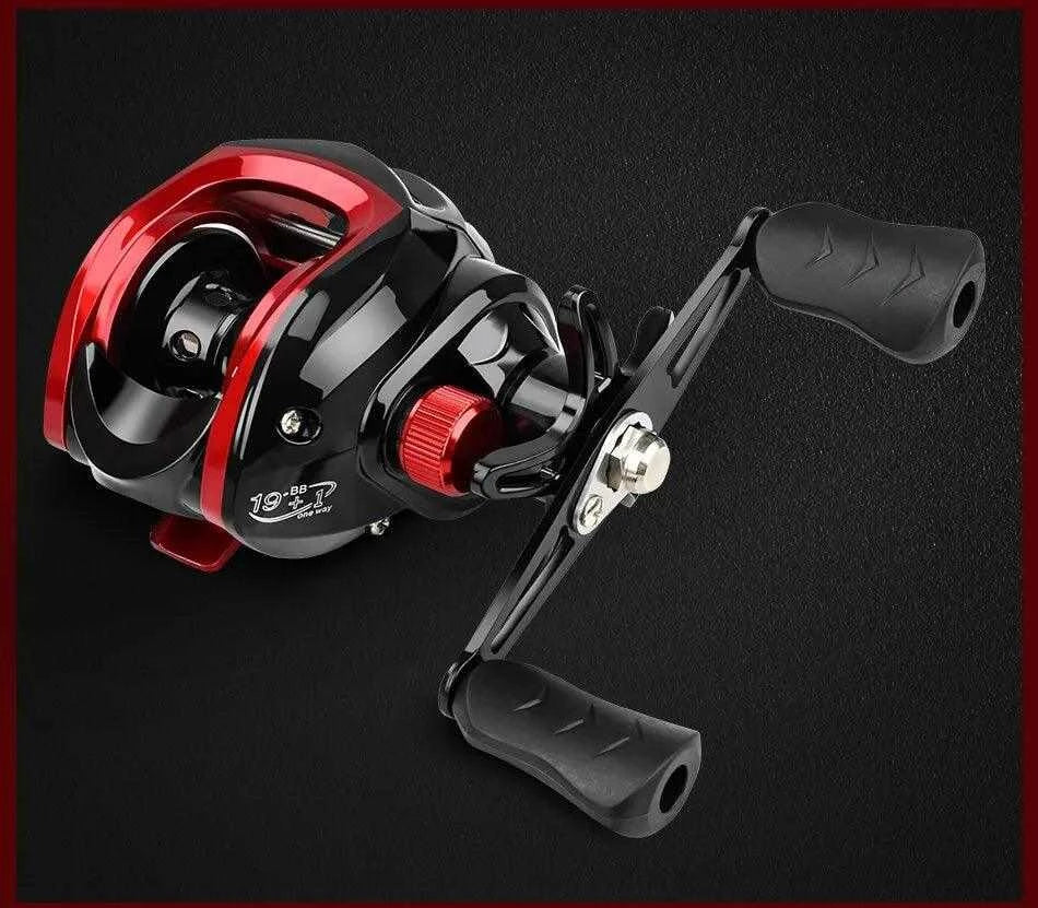 Fishing rod ergonomic-MEREDITH CR Series BaitCast Reel (7.2.1 Gear Ratio)