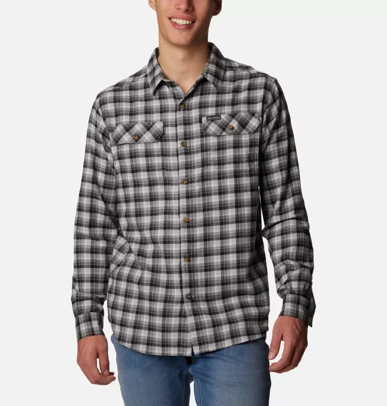 Fishing rod light action-Men's Flare Gun Stretch Flannel Shirt