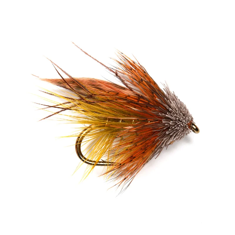 Fishing hook snagless-Muddler - Leggy Green Peter