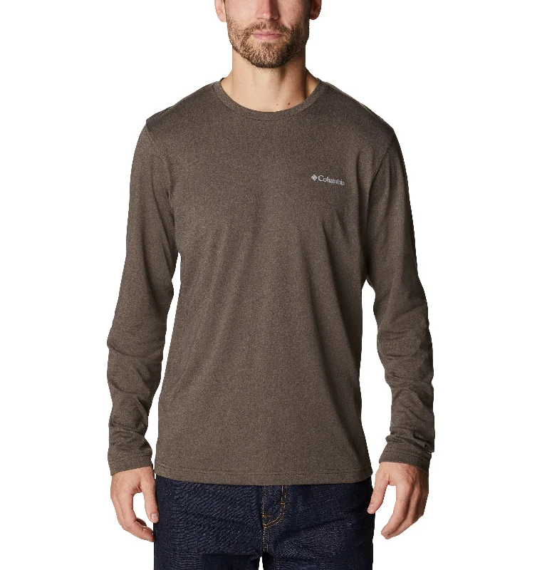 Fishing line low memory-Men's Thistletown Hills Long Sleeve Crew Shirt