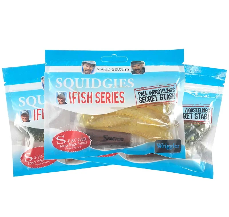 Fishing rod tip repair-Squidgies Jewfish Soft Plastics Pack