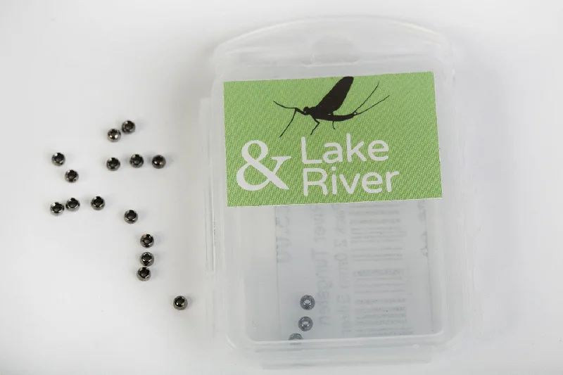 Fishing hook single-Lake & River Tungsten Beads - 20 pack