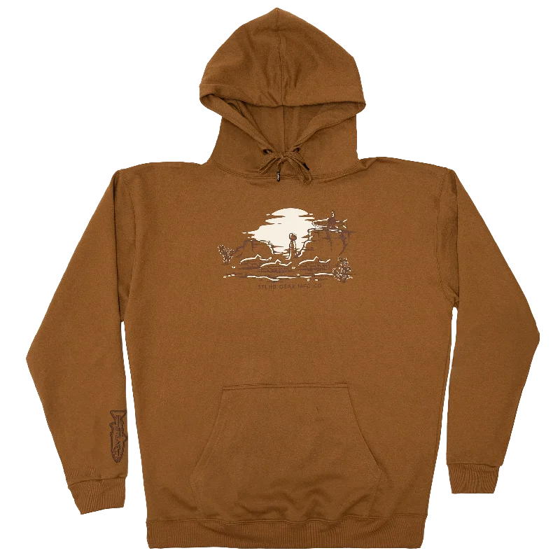 Fishing bait carrier-STLHD Men’s Trumpet Trout Premium Hoodie