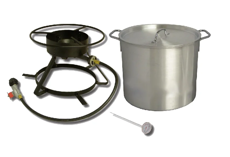 Fishing bait mixer tool-King Kooker Coastal Boiling Outdoor Cooker & 42 Quart Boiling Pot Combo