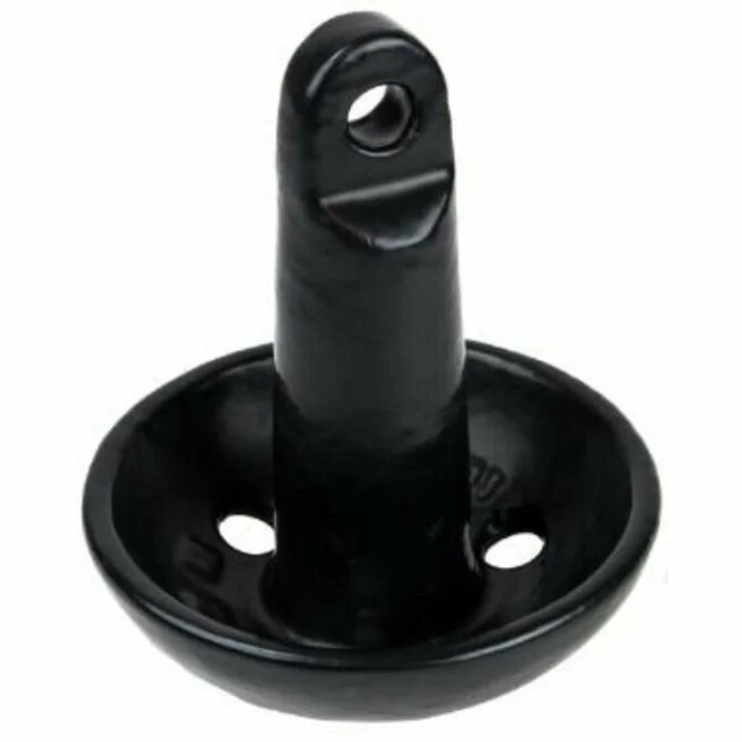 Fishing line winder-Sea Dog - Black Vinyl Mushroom Anchor