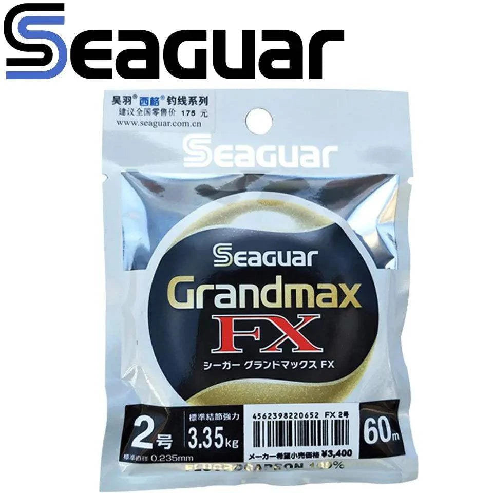 Fishing bait attractor-SEAGUAR GRAND MAX FX 60M 100% Flurocarbon