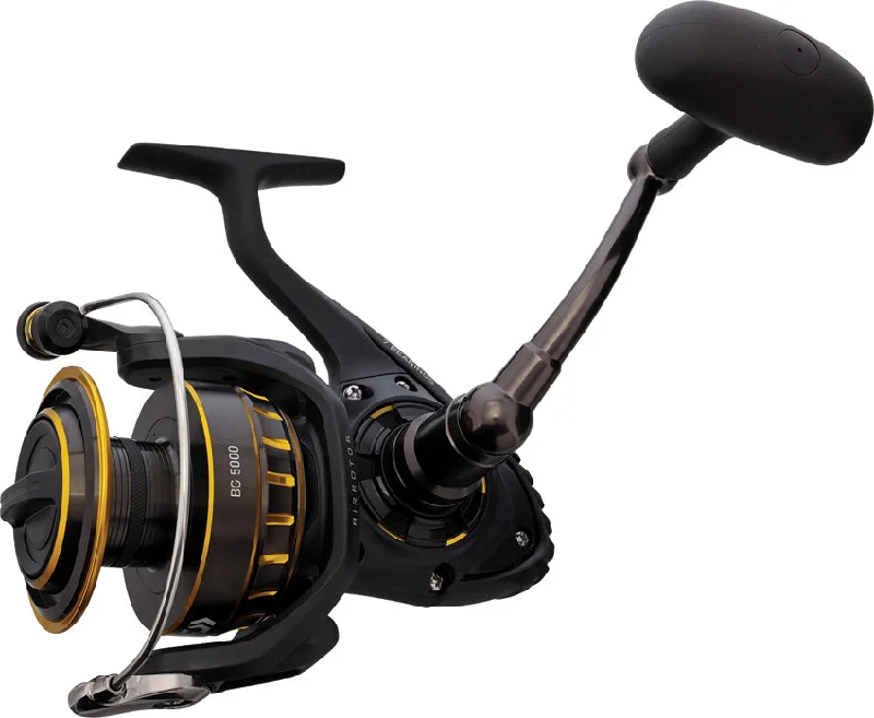 Fishing reel maintenance-Daiwa BG 5000 Black & Yellow 47.4" Spinning Fishing Reel BG5000