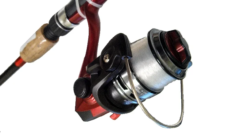 Fishing reel low profile-XXB Okuma TroutFire Spinning Combo