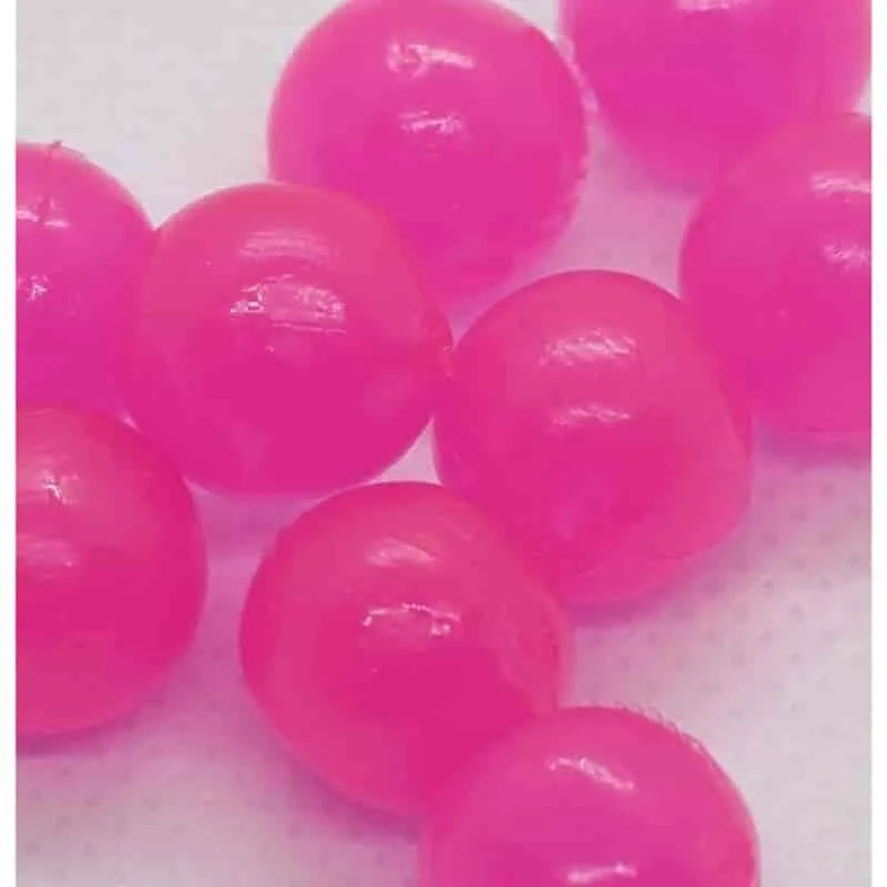 Fishing reel parts-BnR Tackle Soft Beads - Cerise