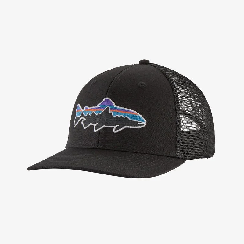 Fishing pliers stainless-Patagonia Fitz Roy Trout Trucker Hat - Black