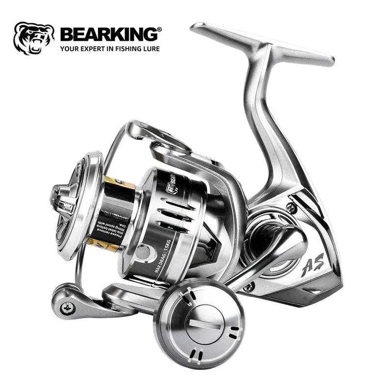 Fishing reel long cast-BEARKING Assassin Spinning Reel with 9+1BB Drag