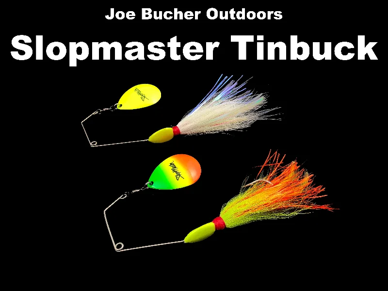 Fishing reel sturdy-Joe Bucher Outdoors Slopmaster TINBUCK