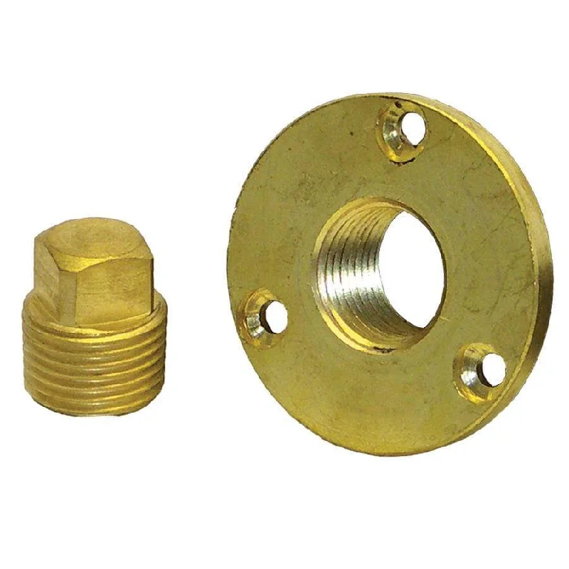 Fishing tackle compact bag-TH Marine Garboard Drain Plug Kit Brass