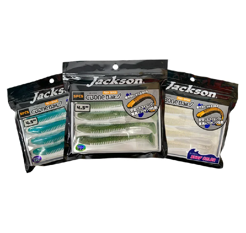 Fishing reel saltwater proof-Jackson Snapper Soft Plastics Pack