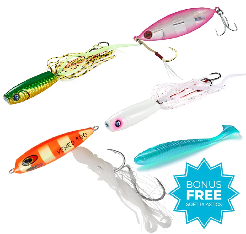 Fishing tackle utility belt-Snapper Lure Pack