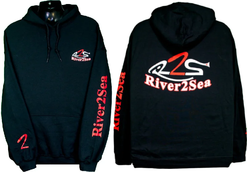 Fishing hook assortment-River2Sea Logo Hoodie