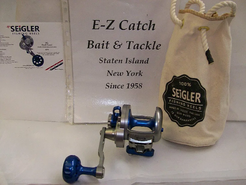 Fishing hook holder-Seigler Reels (Formerly Truth Reels) Small SG Smoke/Silver