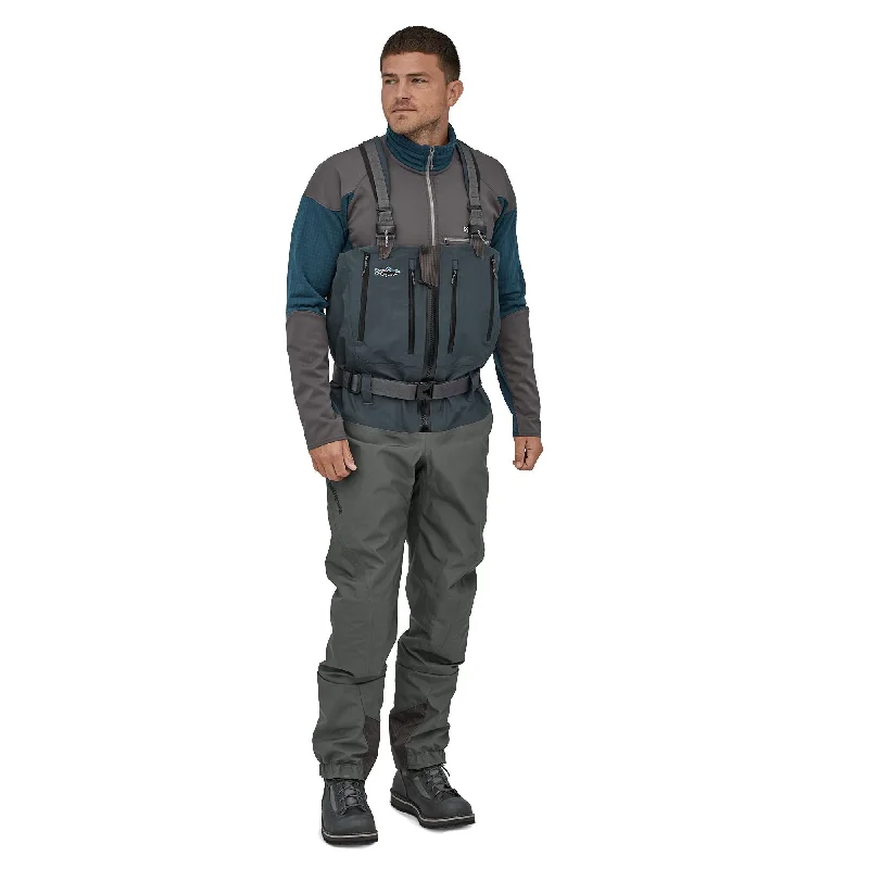 Fishing rod strong backbone-Patagonia M's Swiftcurrent Expedition Zip Front Wader,