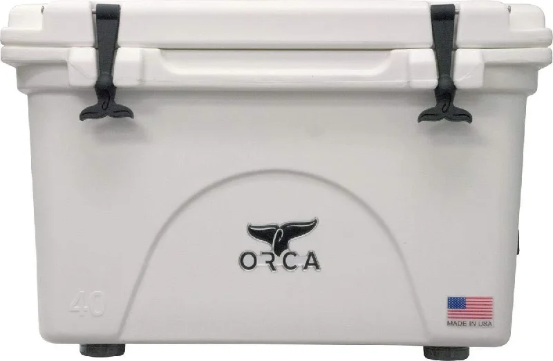 Fishing tackle chest-ORCA BW040ORCORCA Cooler, White, 40-Quart