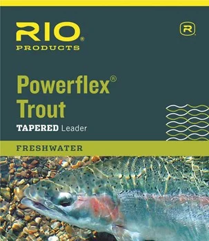 Fishing line breaking strength-Powerflex Trout Leaders - 12 ft