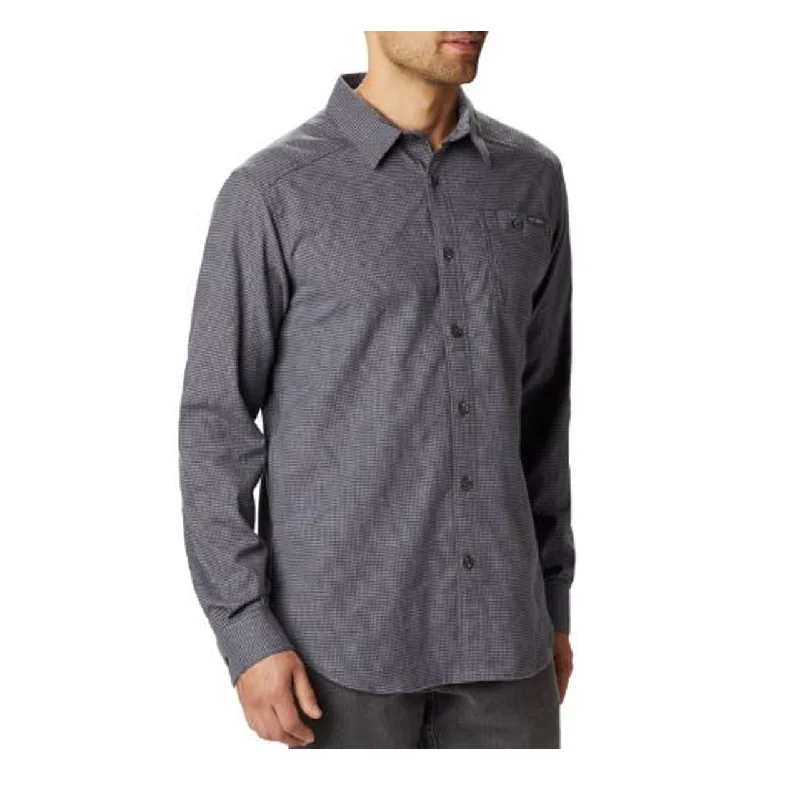 Fishing hook corrosion free-Men's Cornell Woods Flannel Long Sleeve Shirt