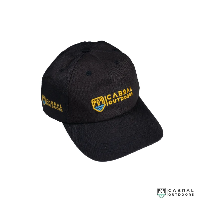 Fishing reel saltwater ready-Cabral Outdoors Cap | Size: Free Size | Color: Black