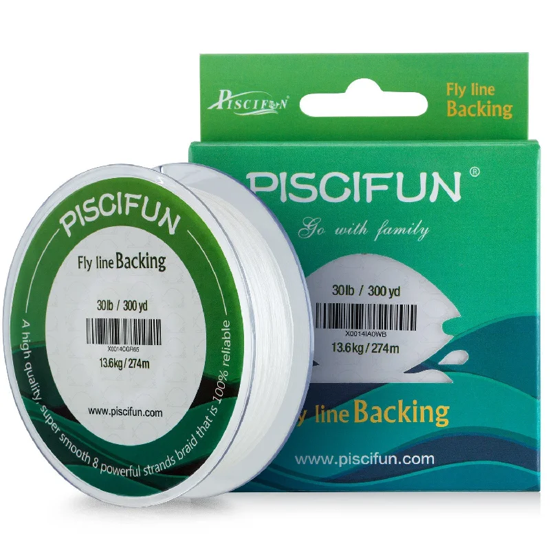 Fishing reel drag adjustment-Piscifun® Fly Line Backing