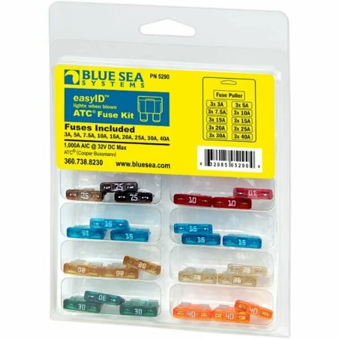 Fishing tackle modular-Blue Sea - EasyID Fuse Kit