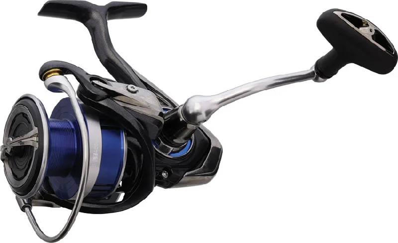 Fishing hook file-Daiwa Legalis LT Black & Blue 34.5" Spinning Fishing Reel LEGLT4000DC