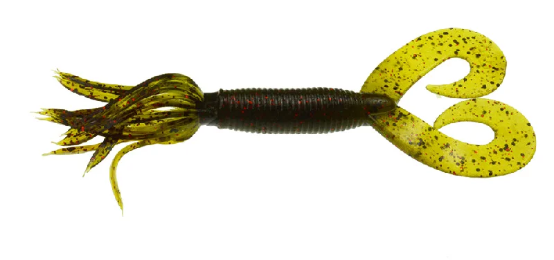 Fishing bait carrier-Yamamoto 4" Double Tail Hula Grubs