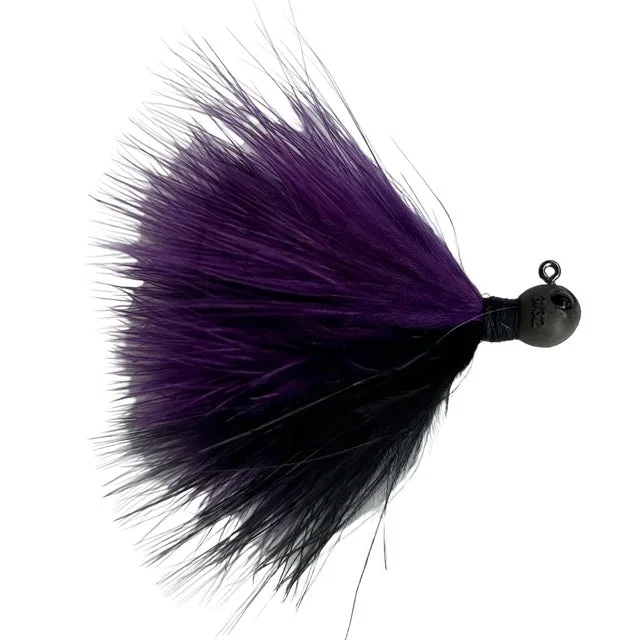 Fishing bait carrier-Tungsten Compound Superfly Hair Jig - (3/16 oz.)